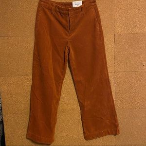 Orange Corduroy Pants